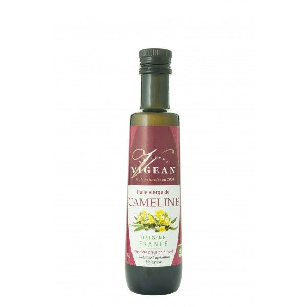 Huile de Cameline vierge 25cl Huile de Cameline vierge 25cl
